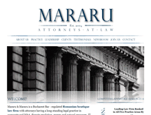 Tablet Screenshot of mararu.com